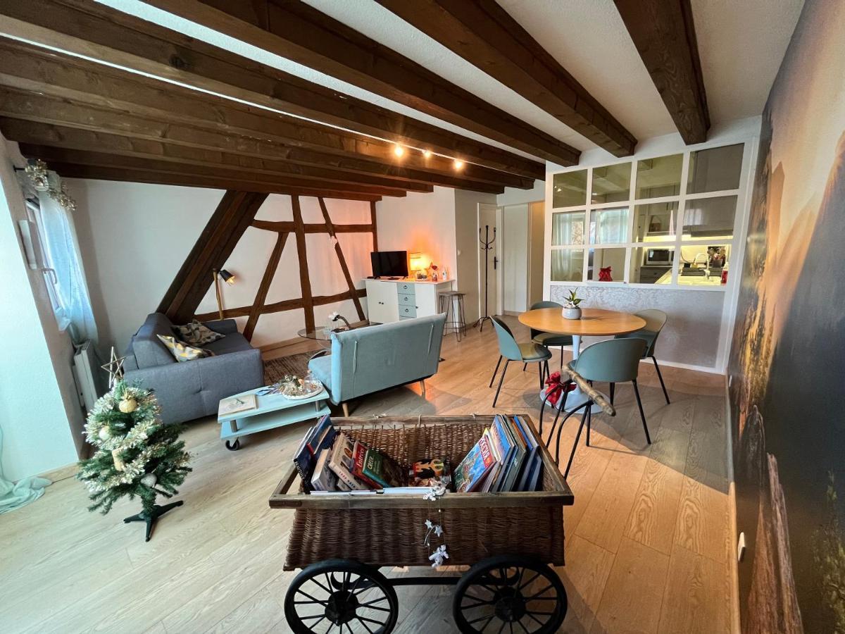 Ferienwohnung Colombages De La Lauch Colmar Exterior foto