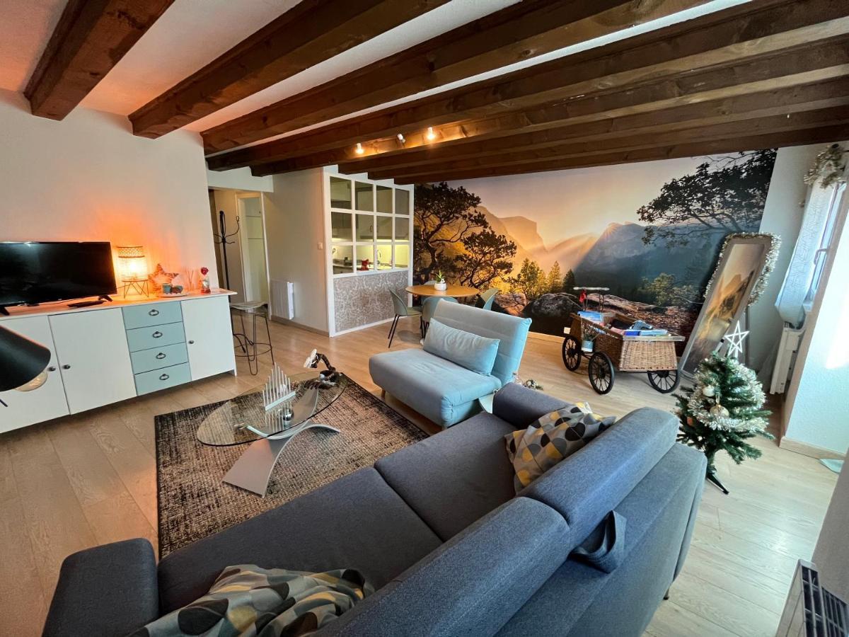 Ferienwohnung Colombages De La Lauch Colmar Exterior foto