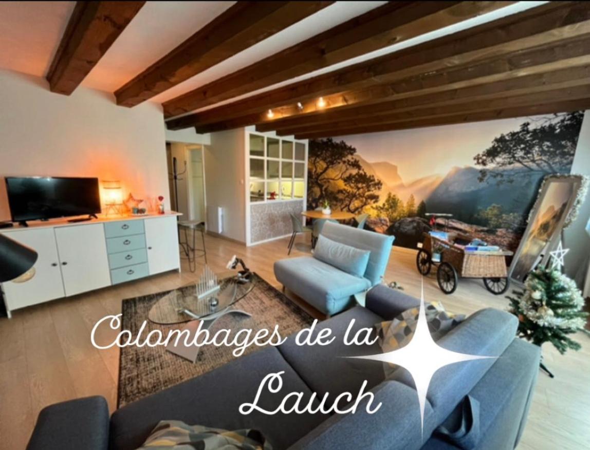 Ferienwohnung Colombages De La Lauch Colmar Exterior foto